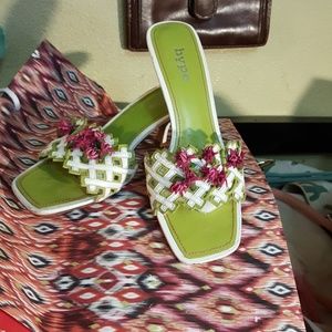 Summer garden party dress sandals by Hype 8m